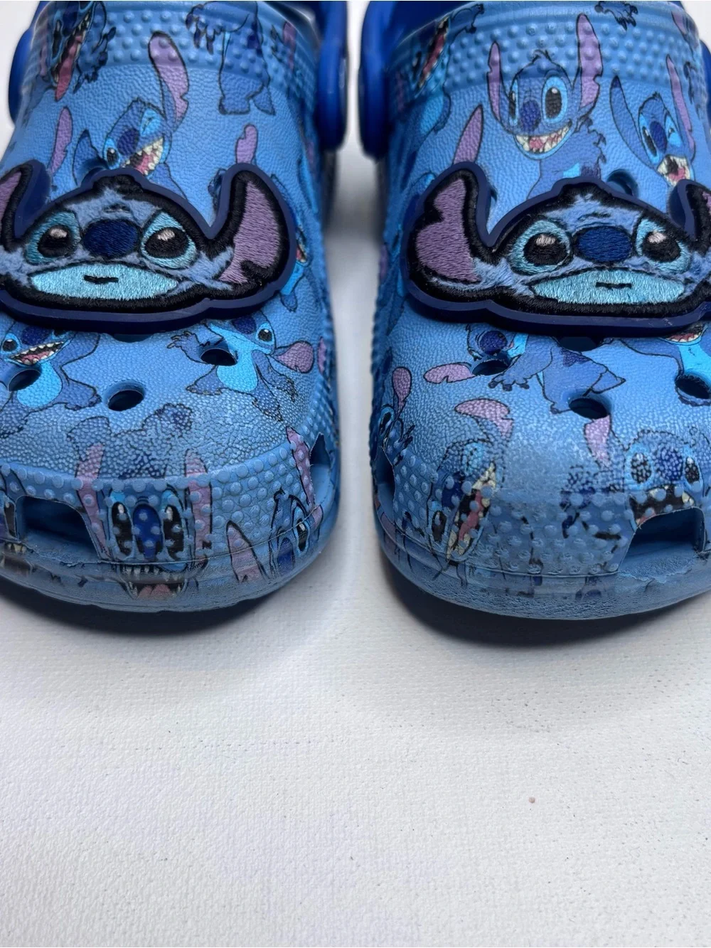 CROCS Lilo and stitch Kids Blue Character Sandals toddler C9